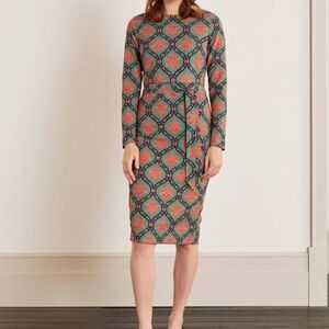 Boden Long Sleeve Harriet Dress